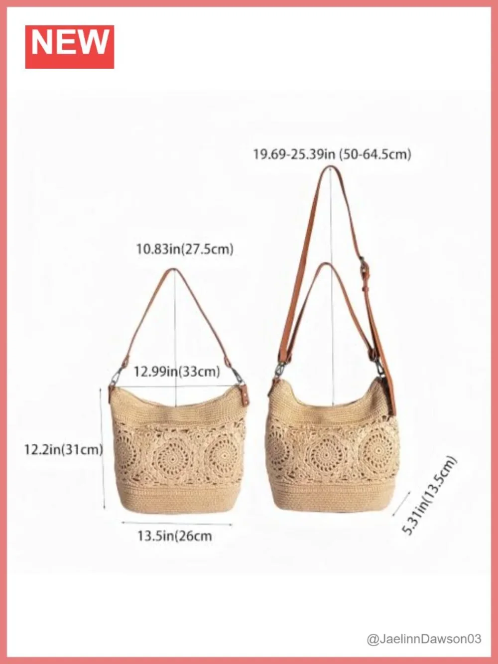 N/A boho crochet